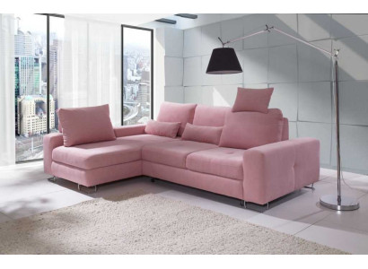 Corner sofa Living landscape Upholstery with Bed function Sofa Corner sofa Couch Corner Suite