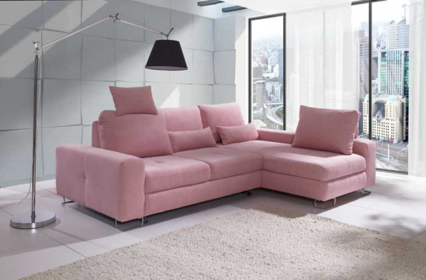 Corner sofa Living landscape Upholstery with Bed function Sofa Corner sofa Couch Corner Suite