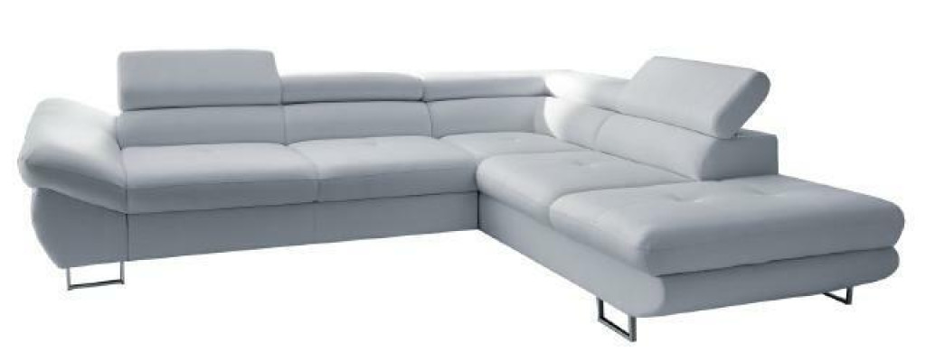 Corner sofa Corner Choice Leather Fabric Upholstery Textile Bed +Kasten Couch Sofa Corner Suite