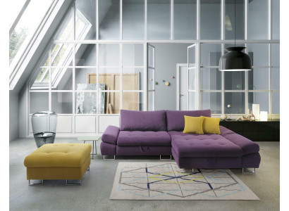 Eleganc L-shape Corner sofa Fabric Couch Living room modern design sofas