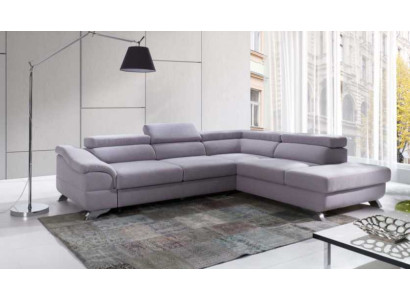 Corner sofa with Bed function Living landscape Sofa Corner sofa Couch Corner Upholstery Suite