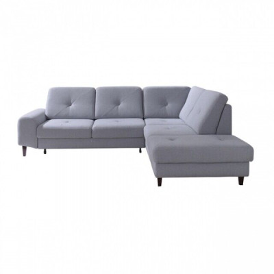 Corner sofa Living landscape Fabric Textile Sofa Corner sofa Couch Corner Upholstery Suite