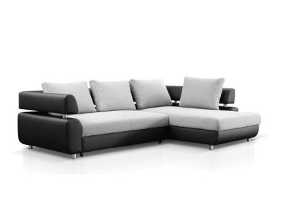 Corner sofa Living landscape + Bed function Sofa Corner sofa Couch Corner Upholstery Suite