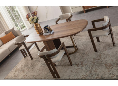Dining room set luxury 6x chairs dining table dining set suite armchairs modern new