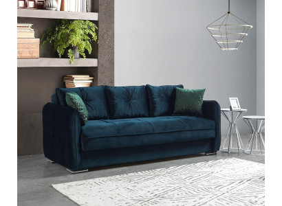 Living room Sofa 3 Seater Design Style Furniture Relax Sofa 3er Modern Sofas Blue new