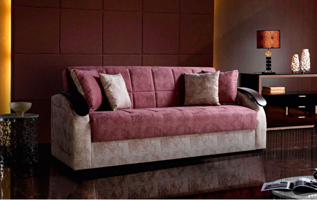 Pink Modern Sofa 3 Seater Relax Sofa Luxury 3 Seater Sofa Living room new 3 Seater