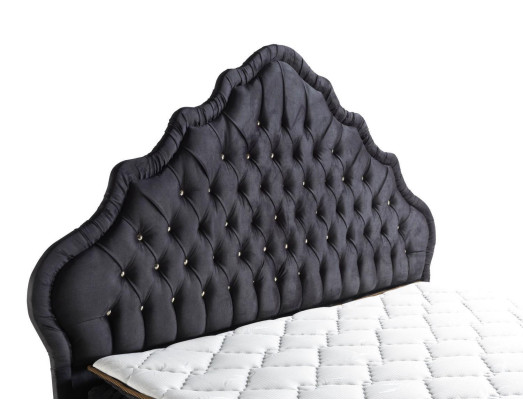 Bed Design Beds Luxury Black Upholstery Bedroom Furniture Chesterfield