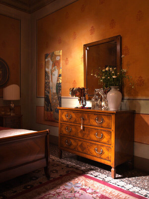 Kommod Landhfrom  Wood Sideboard High Wardrobe Cabinets Sideboard Chests of drawers Furniture