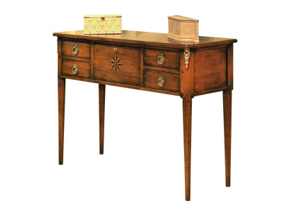Furniture Style Baroque Design Wood Italian Furniture Console table Brown Sideboard