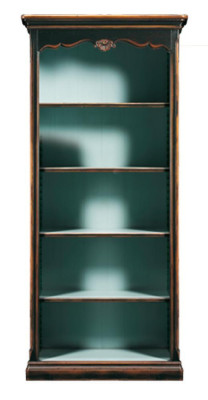Shelf Wardrobe Bookcase for Office Bookshelf Brown Tall Cabinet Real wood new