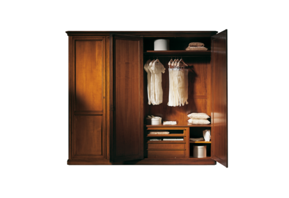 Farmers Wardrobe Italian Furniture Wood Solid Cabinets Bedroom Country House