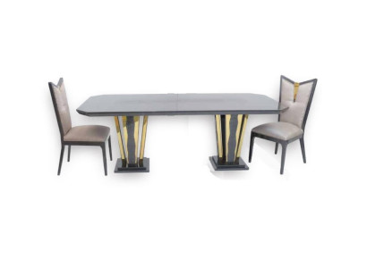 Dining set Dining table with 6x chairs Armchair Dining set Dining set n Furniture