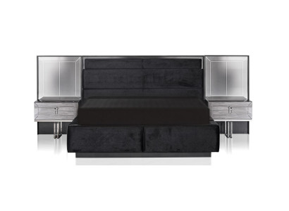 Bedroom Set Luxury Complete's Bed 2x Bedside table stylish 4-piece new