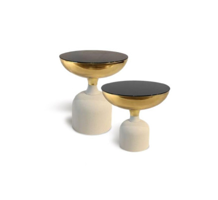 Designer stainless steel table Modern side table Living room luxury furniture