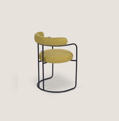Designer Green Upholstered Chair Living room Chairs Single Seater Stylish Furniture