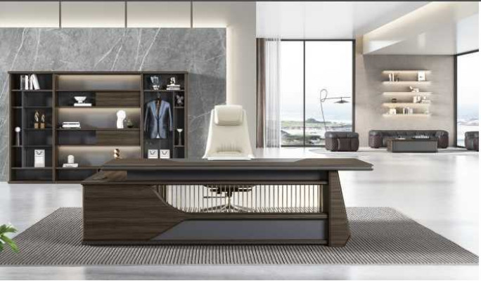 Corner desk Computer desk Table Office desk Luxury Study room furniture