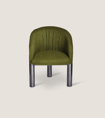 Luxury Green Armchair Single Seater Modern Upholstery Chair Living room Furniture