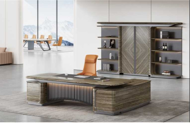 Office Set Corner desk Wardrobe Group Suite 2-piece Desk