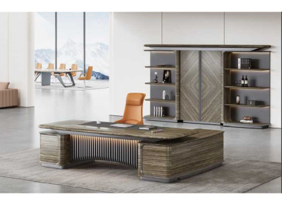Office Set Corner desk Wardrobe Group Suite 2-piece Desk