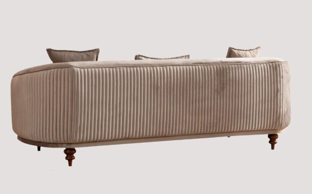 Sofa Couch Velvet Upholstery Seat 321 Seater Suite Design Wood Sofas new