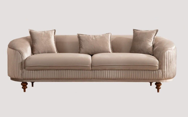 Sofa 3 Seater Design Sofas Upholstery Modern Seat Fabric new Furniture Couch
