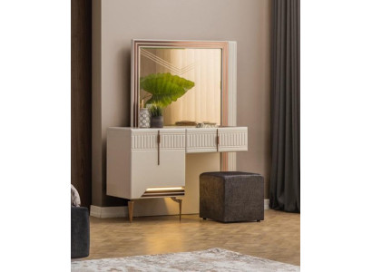 Luxury Furniture Designer Dressing table with Mirror Stool new Bedroom