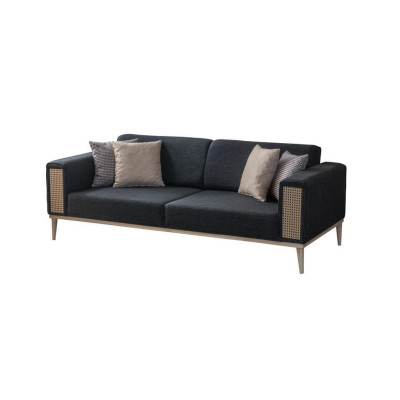 Modern set of high quality gray living room furniture n new