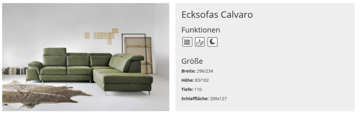 Design Couch Sofa Upholstery Sofa bed Living room Corner sofa Textl Fabric