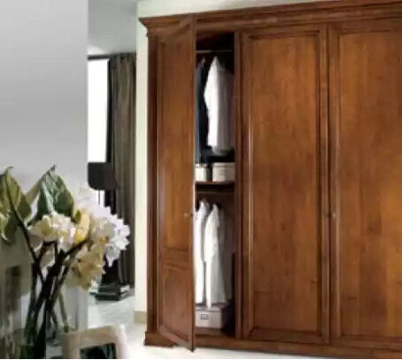 Wardrobe Wardrobe Luxury Wood Design Furniture Bedroom Brown new