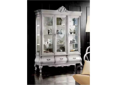 Wooden Display Cabinet Luxury Wardrobe Classic s Sideboard Furniture Italian Cabinets