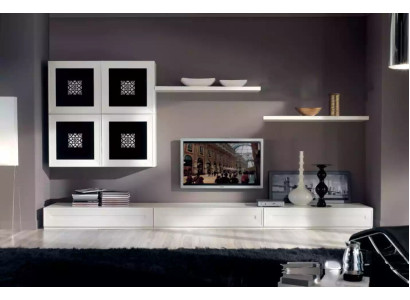 Modern Wall unit Set Sideboard Living room Wall Cabinet Furnishings
