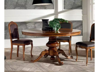 Complete Set Dining table 4x Chairs Dining room Set Ess Group Wood Table new 5pcs