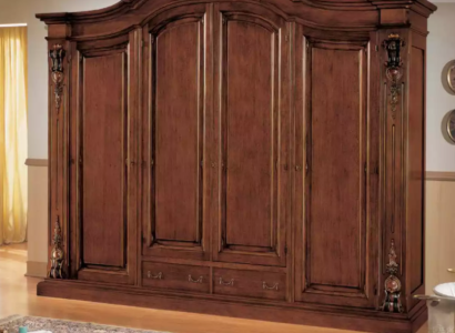 Wardrobe Brown Wardrobe Luxury Coat rack Bedroom Furniture Cabinets