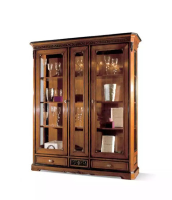 Italian Luxury Living room Furniture Display case Wardrobe Classic style new