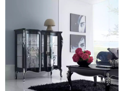 Cabinets Wood Showcases Glass Wardrobe Display case Living room Furniture Sideboard