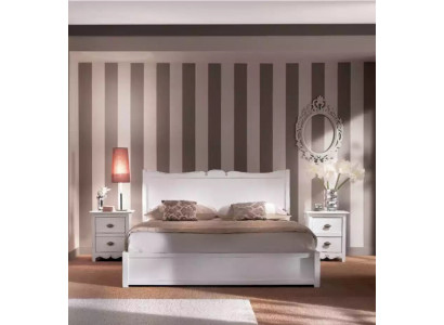 Bedroom Design Modern Luxury Bedroom Bed 2x Bedside tables 3 pcs