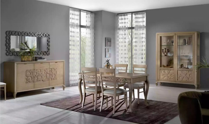 Display cases Wood Glass Wardrobe Brown Display case Living room Furniture Sideboard new