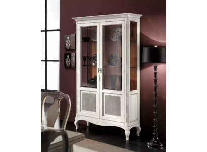 Display case sideboard showcases luxury glass wardrobe wood design furniture Italy