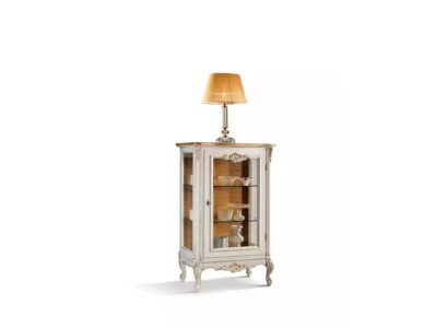 Shop Window Display Cabinets Glass Wardrobe Style Classic Wood Design Furniture