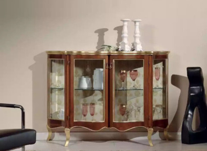 Wood Display Cases Glass Wardrobe Real wood Display case Living room Furniture Sideboard