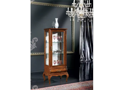 Wooden furniture Glass showcase Cabinets Living room Classic Furniture Display case Wardrobe