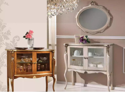 Classic Luxury Display case Living room Wood Furniture Showcase Design Furniture