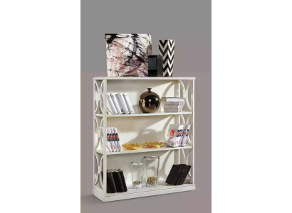 Classic s White Bookshelf Wooden Furniture Living room Storage Shelves new