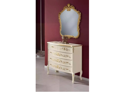 White Classic Living room Wood Chest of drawers Console Drawers new Design