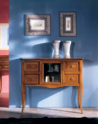 Classic Style Chest of drawers Sideboard Living room Wood Sideboard Brown new