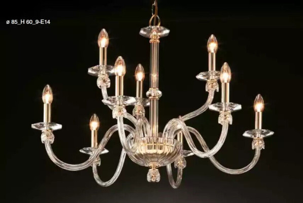 Crystal Chandelier Ceiling Hanger Chandelier Lamp Lights Lamps