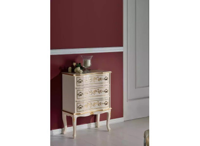 Classic White Chest of drawers Wooden furniture Living room Storage cabinet new
