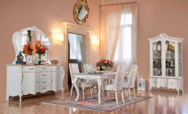 Chest of drawers Mirror drawers luxury shelves Furniture Group New set of 2