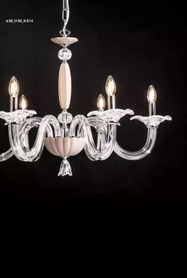 Crystal glass chandelier hanging light classic r luxury ceiling light