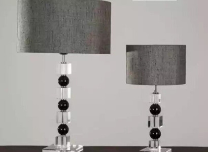 Classic bedside lamp gray table lamp luxurious table lamp